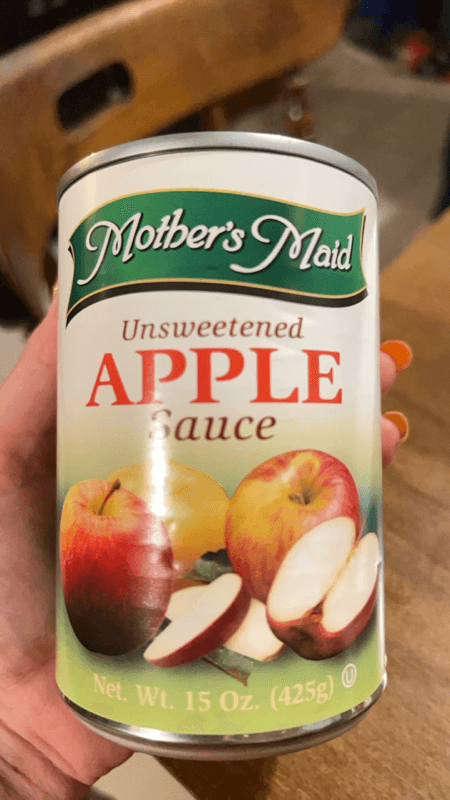 Mother'S Maid Unsweetened Apple Sauce