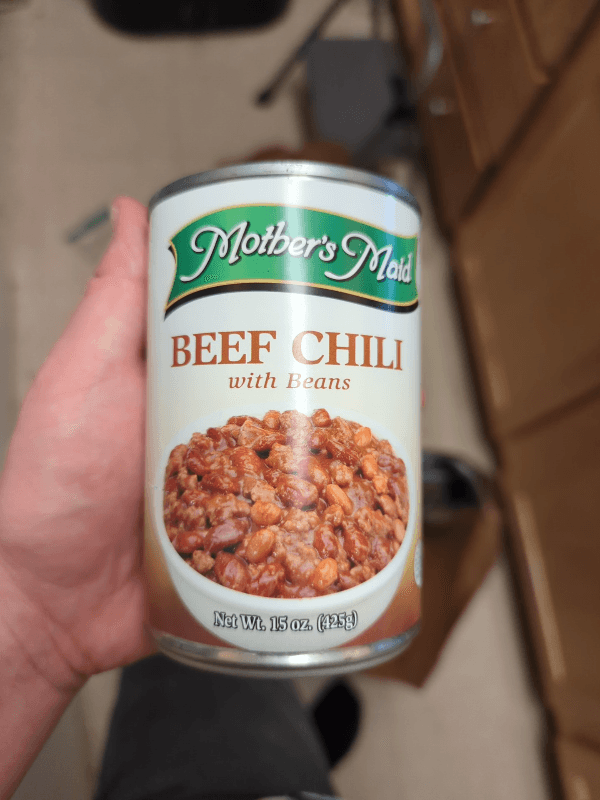 Mother'S Maid Beef Chili With Beans