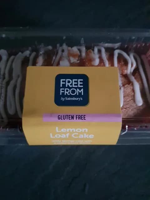 Sainsbury'S Free From Gluten Free Lemon Loaf Cake