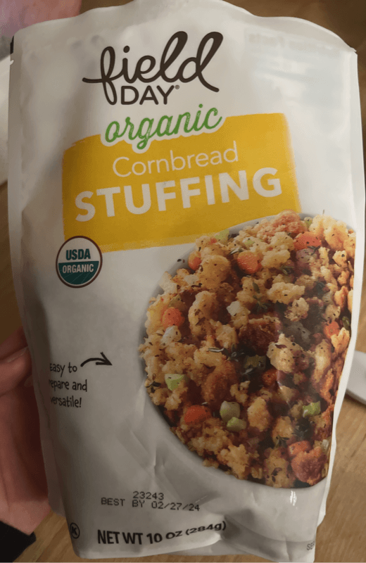 Field Day Organic Cornbread Stuffing