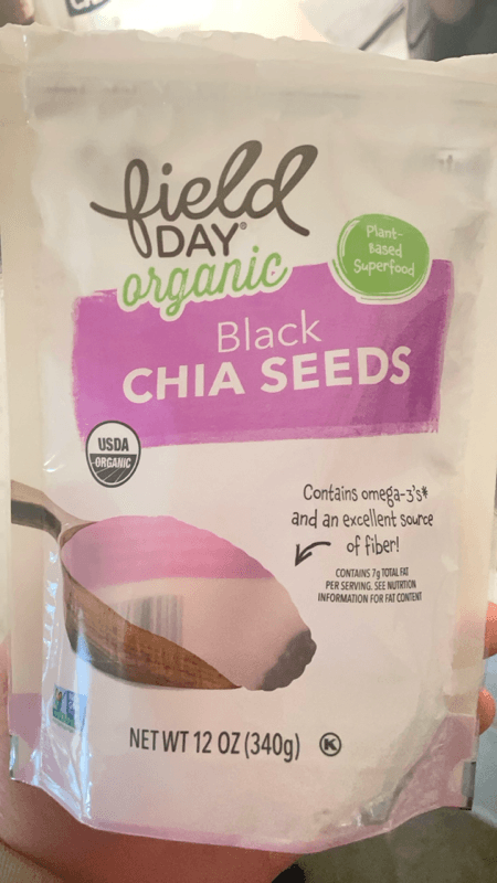 Field Day Organic Black Chia Seeds