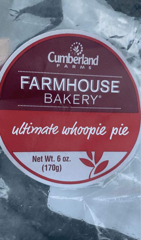 Cumberland Farms Farmhouse Bakery Ultimate Whoopie Pie