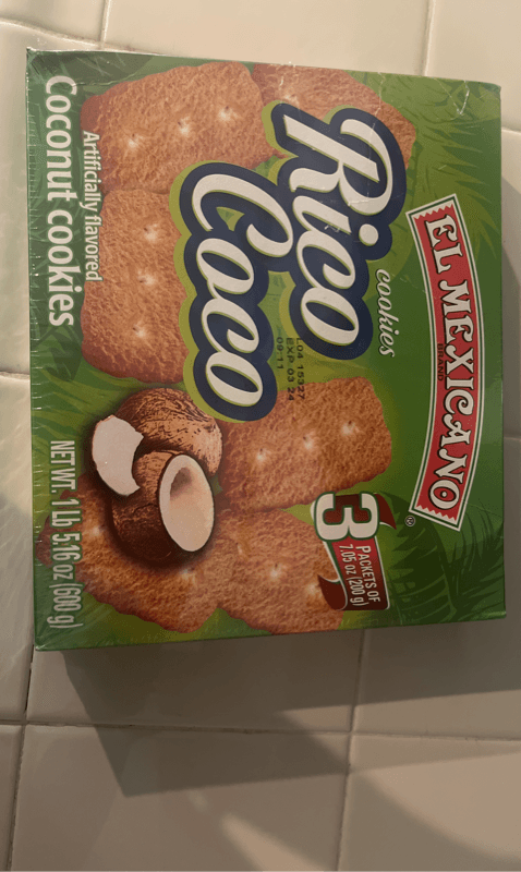 El Mexicano Rico Coco Coconut Cookies
