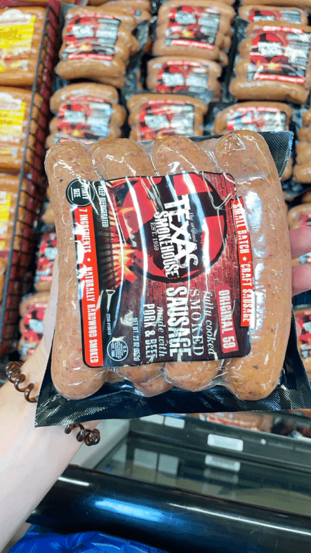 Texas Smokehouse Beef & Pork Smoked Links Dinner Sausage