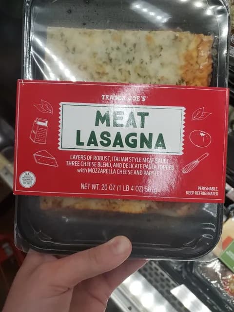 Trader Joe'S Meat Lasagna