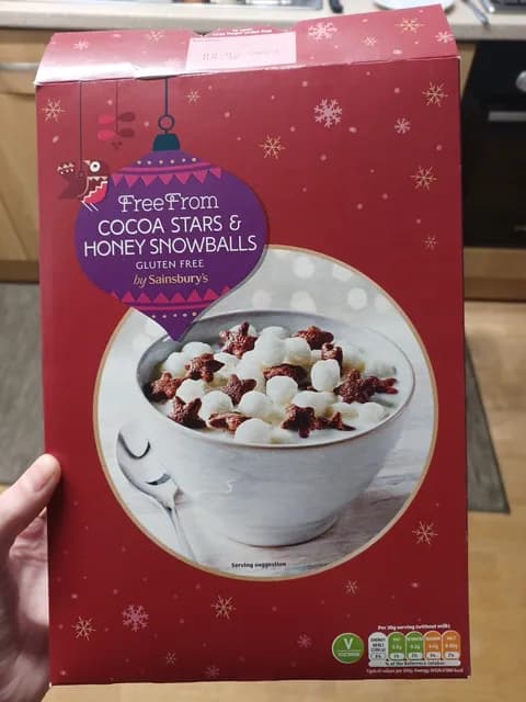 Sainsbury'S Cocoa Stars & Honey Snowballs