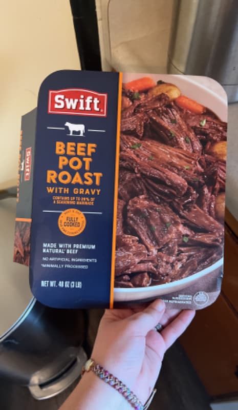 Swift Beef Pot Roast With Gravy