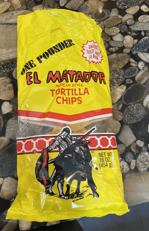 One Pounder El Matador Mexican Style Tortilla Chips