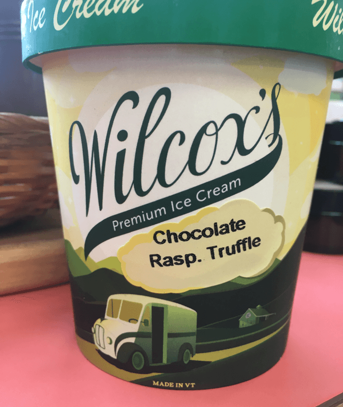 Wilcox'S Premium Chocolate Raspberry Truffle Ice Cream