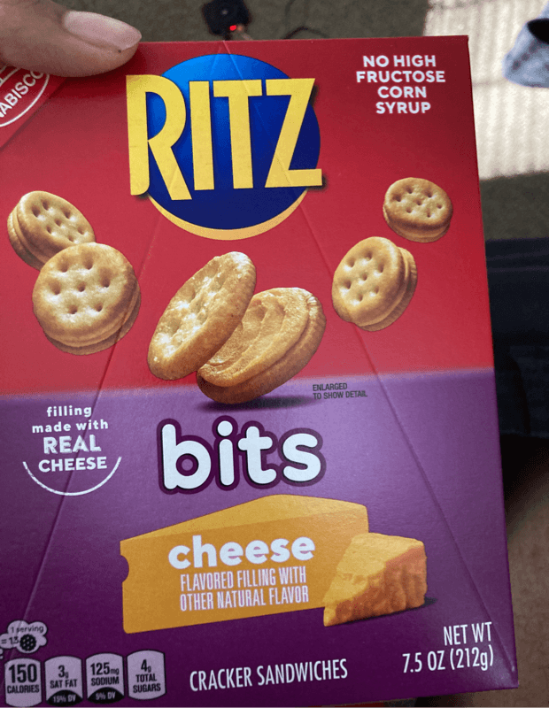 Ritz Bits Cheese Sandwich Crackers