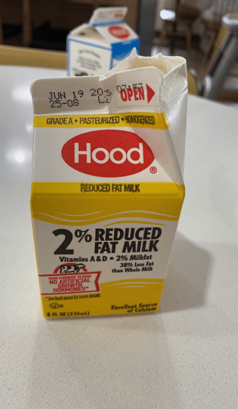 Hood 2% Reduced Fat Milk Vitamin A & D