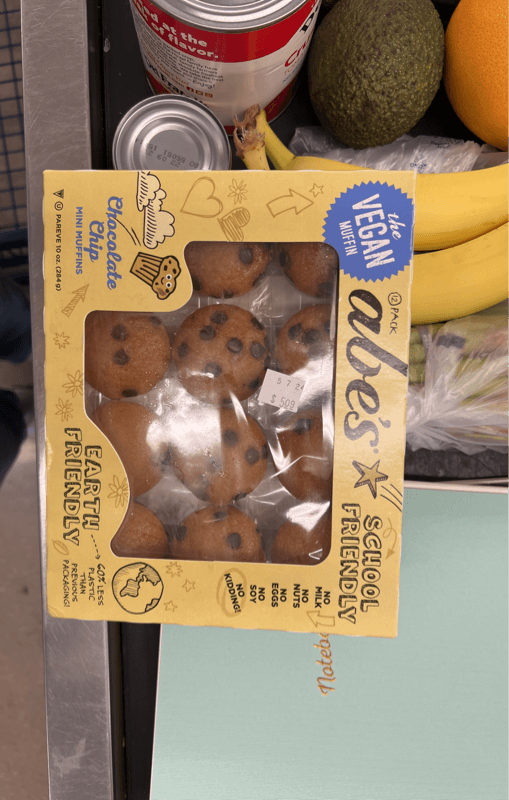 Abe'S Chocolate Chip Mini Muffins