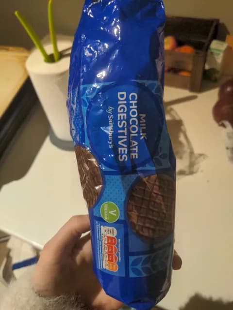 Sainsbury'S Milk Chocolate Digestives