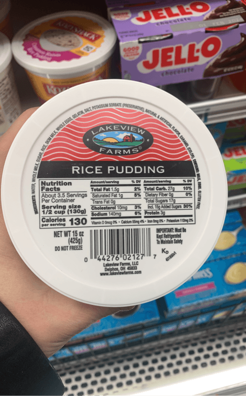 Lakeview Farms Tapioca Pudding
