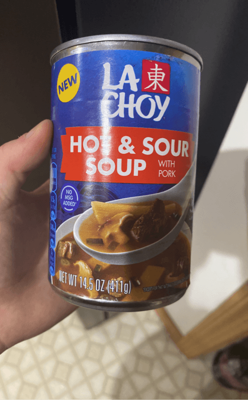 La Choy Hot & Sour Soup With Pork