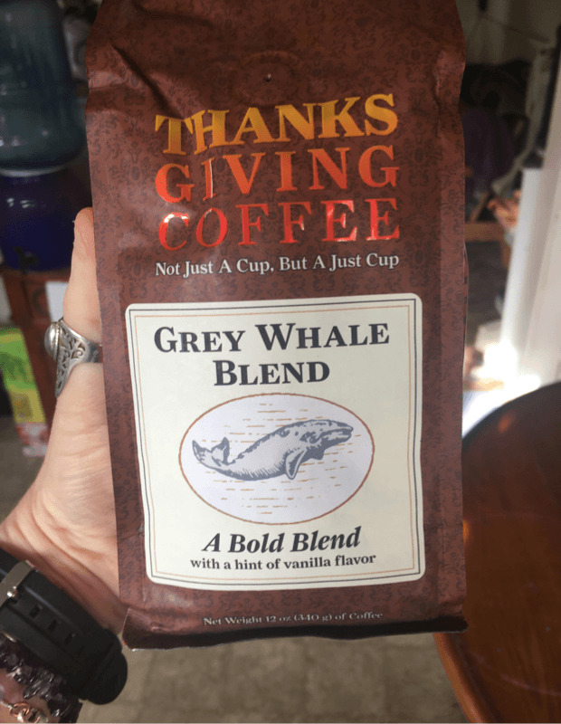 Thanksgiving Coffee With A Hint Of Vanilla Grey Whale Blend