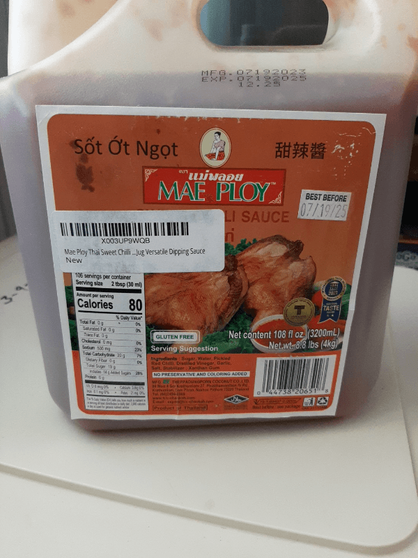 Mae Ploy Sweet Chilli Sauce