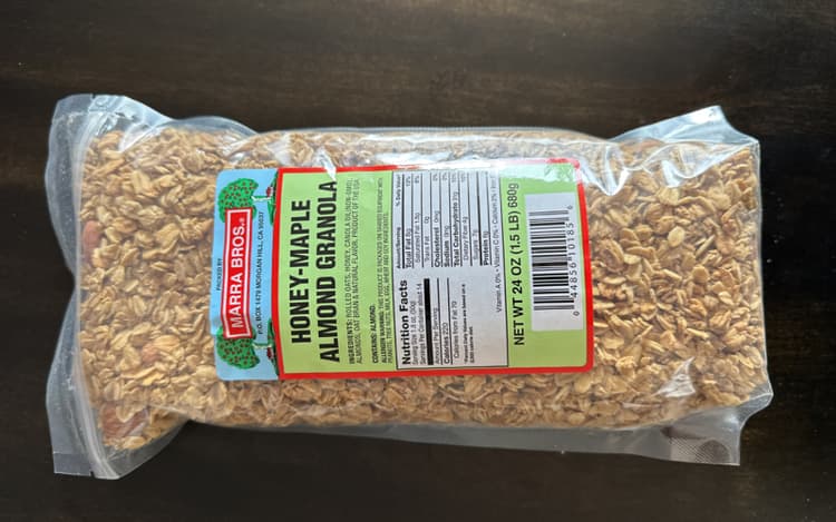 Marra Bros. Honey-Maple Almond Granola