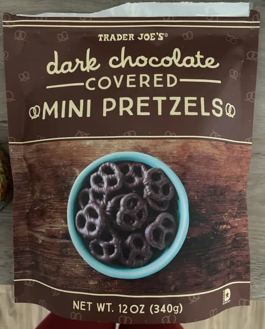 Is it Walnut Free? Trader Joe's Dark Chocolate Covered Mini Pretzels