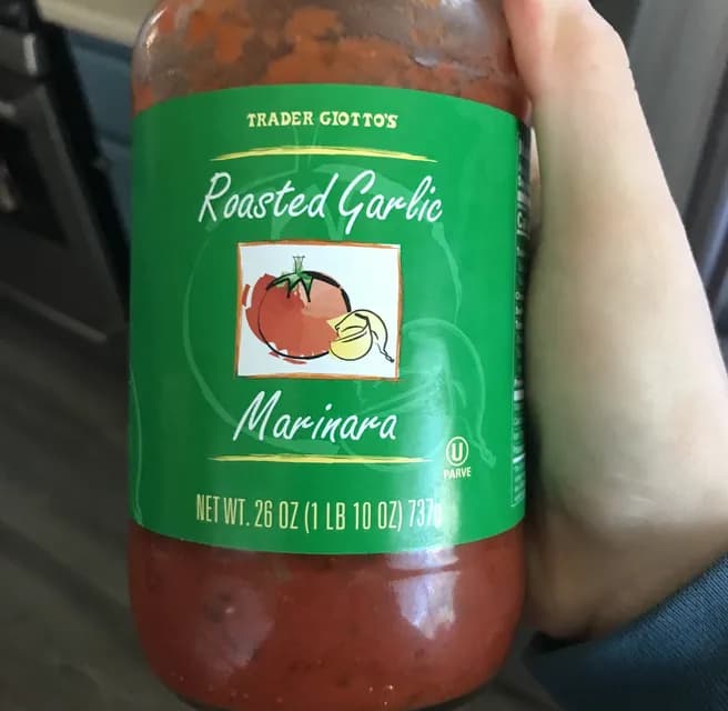 Trader Giotto’s Roasted Garlic Marinara