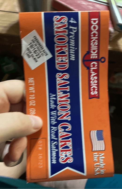 Dockside Classics 4 Premium Smoked Salmon Cakes