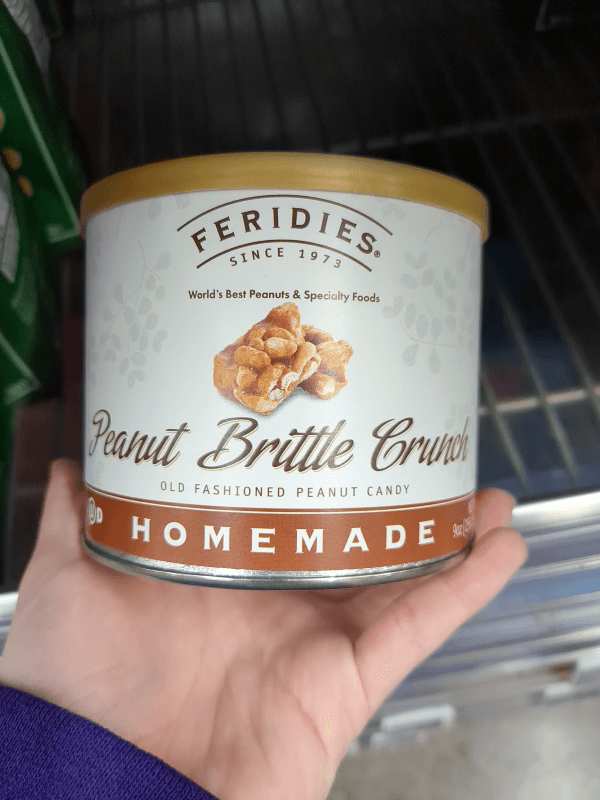 Feridies Homemade Peanut Brittle Crunch