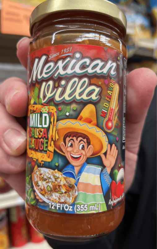 Mexican Villa Mild Salsa Sauce
