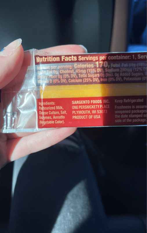 Sargento Snacks Sharp Cheddar