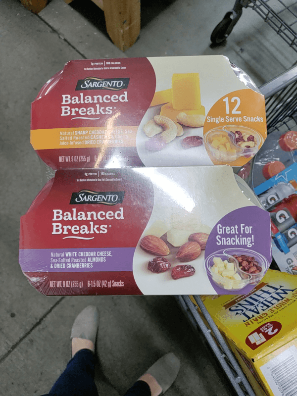 Sargento Balanced Breaks 6- Snacks