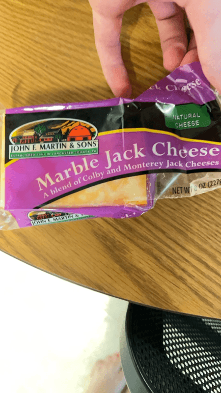 John F. Martin & Sons Marble Jack Cheese