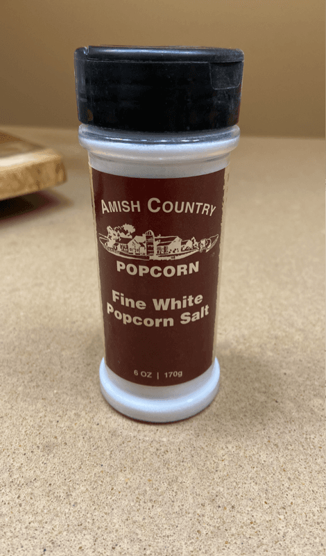 Amish Country Popcorn Fine White Popcorn Salt