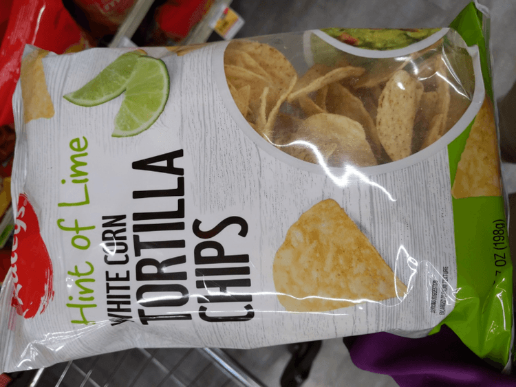 Raley'S Hint Of Lime White Corn Tortilla Chips