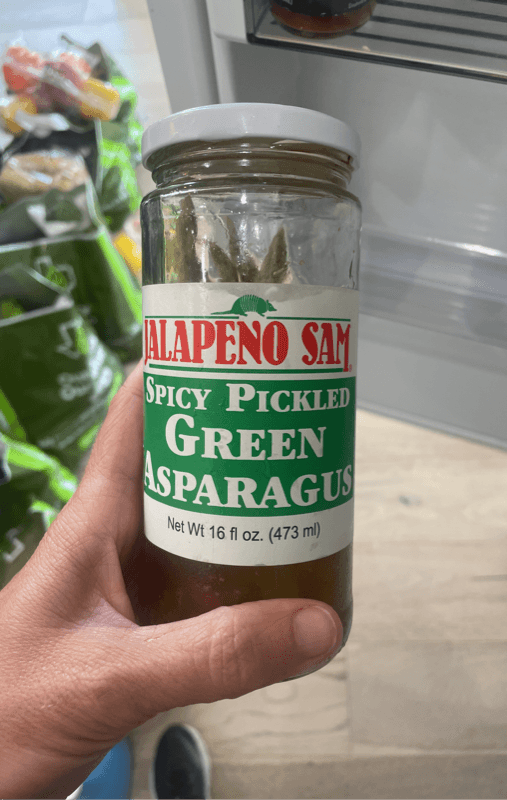 Jalapeno Sam Spicy Pickled Green Asparagus