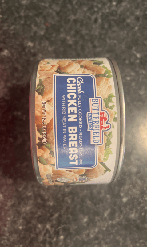 Butterfield Farms Chunk Chicken Breast With Rib Meat In Water
