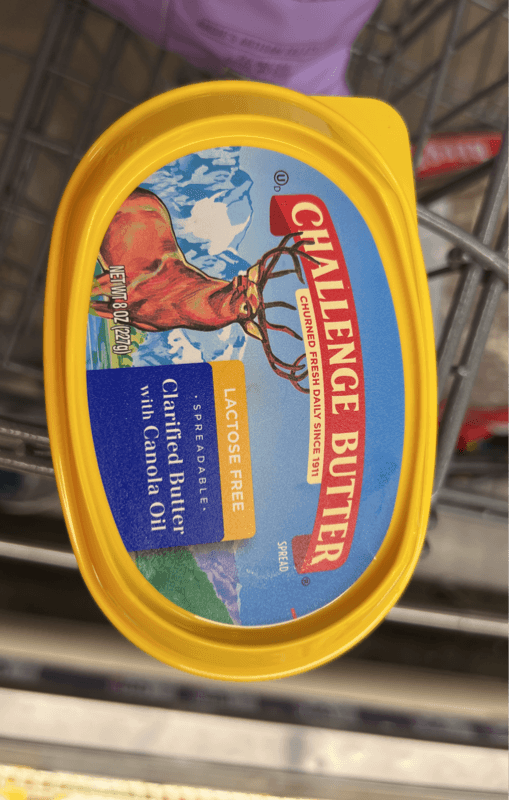 Challenge Butter Lactose Free Clarified Butter With Canola Oil