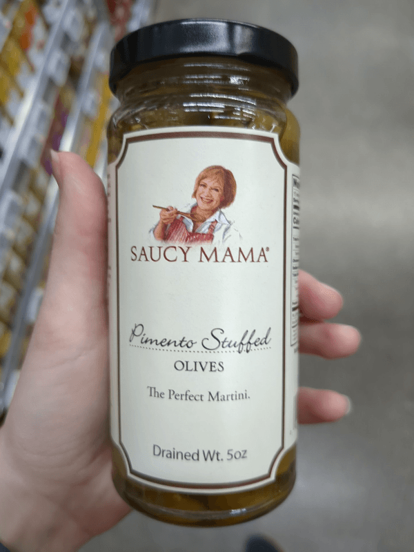 Saucy Mama Pimento Stuffed Olives