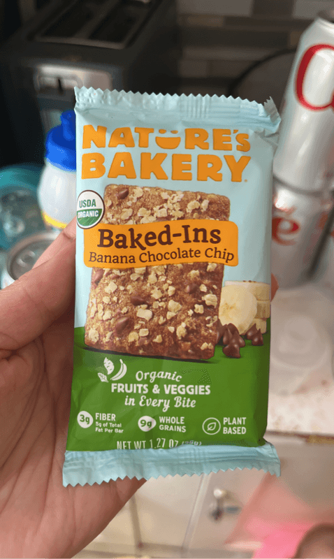 Nature'S Bakery Baked-Ins Banana Chocolate Chip