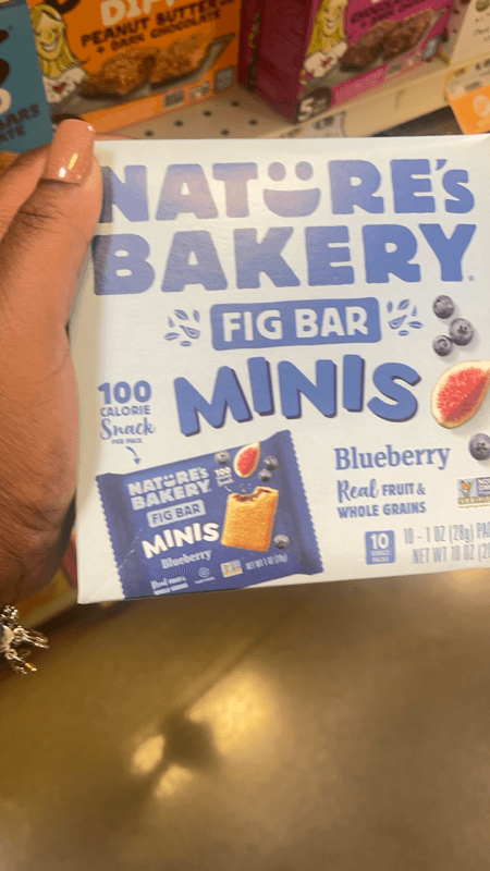 Nature'S Bakery Blueberry Minis Fig Bar