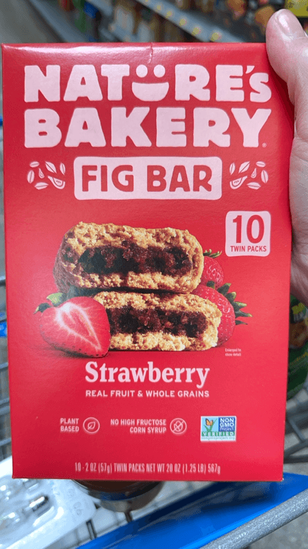 Nature'S Bakery Fig Bar Strawberry 10 Twin