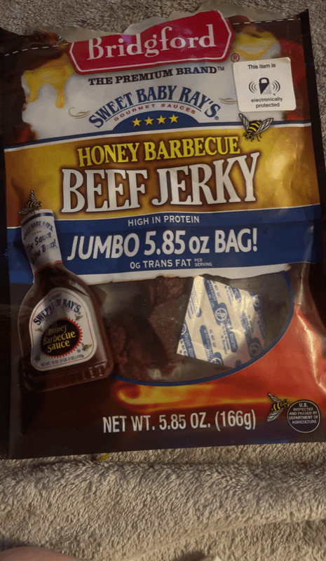 Bridgford Honey Barbecue Beef Jerky