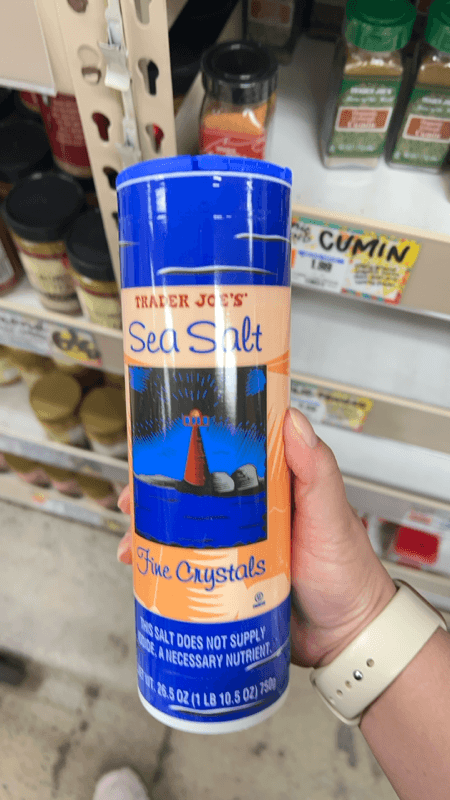 Trader Joe'S Sea Salt Fine Crystals