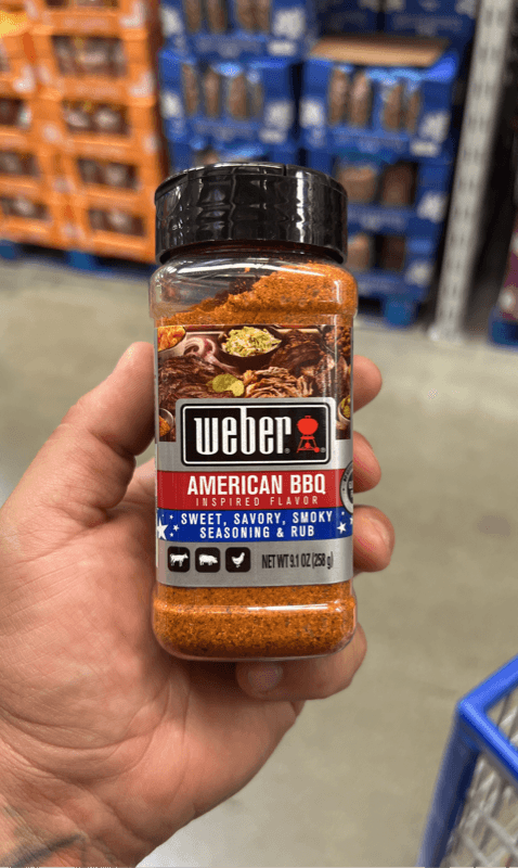 Weber American Bbq Inspired Flavor Seasoning & Rub