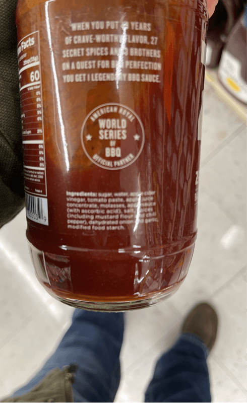 Zarda Apple Harvest Bar-B-Q Sauce