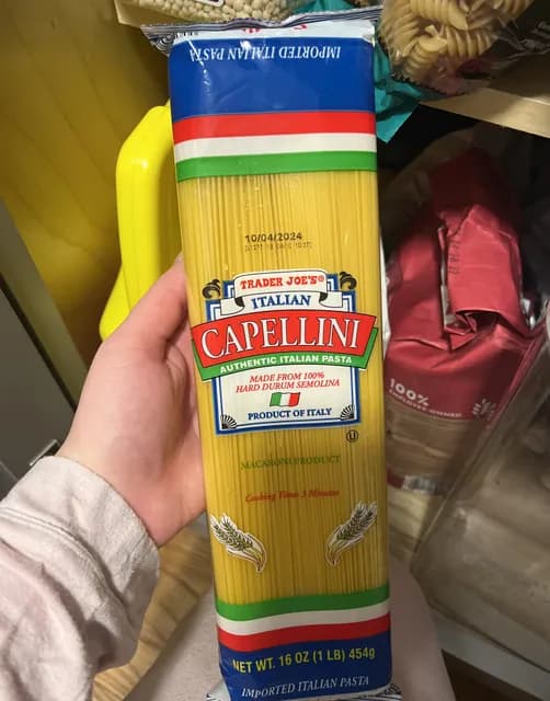 Is it Barley Free? Trader Joe's Capellini Authentic Italian Pasta