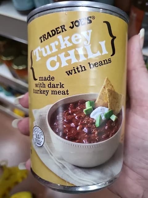 Is it Shellfish Free? Trader Joe's Turkey Chili With Beans