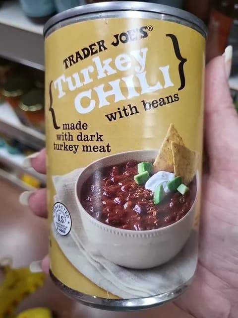 Trader Joe's Turkey Chili With Beans