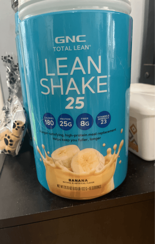 Gnc Total Lean Lean Shake 25 Banana