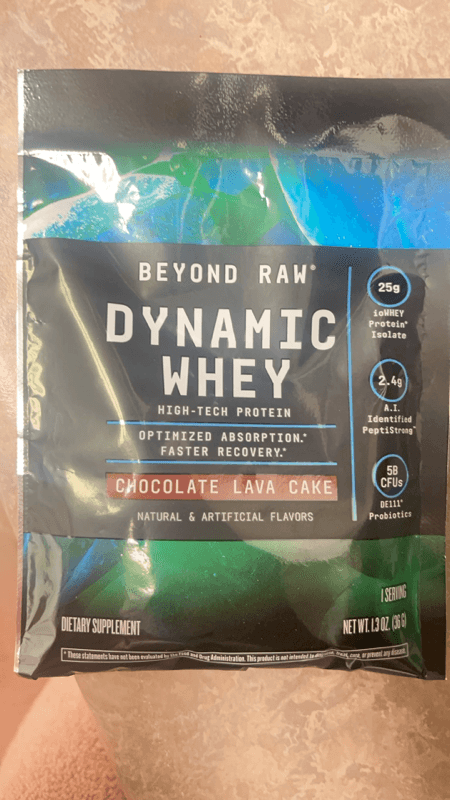 Beyond Raw Dynamic Whey Chocolate Lava Cake Dietary Supplement