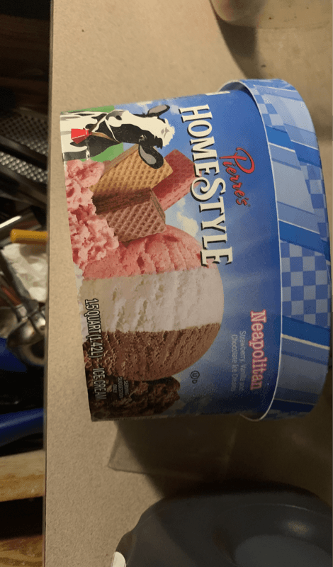 Pierre'S Homestyle Neapolitan Ice Cream