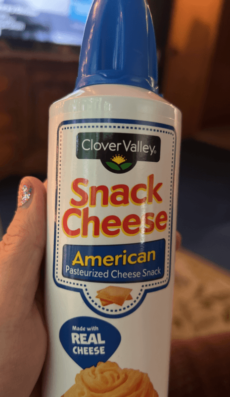 Clover Valley Snack Cheese American Pasteurized Cheese Snack